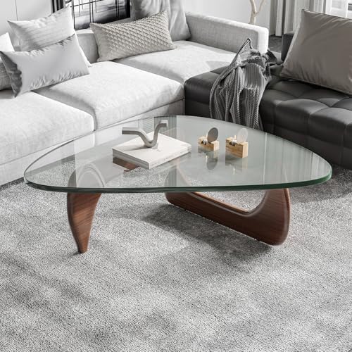 Custom Cut to Size Triangle Glass Table Top - Tempered - 3/8" Thick - Flat Polished Edge