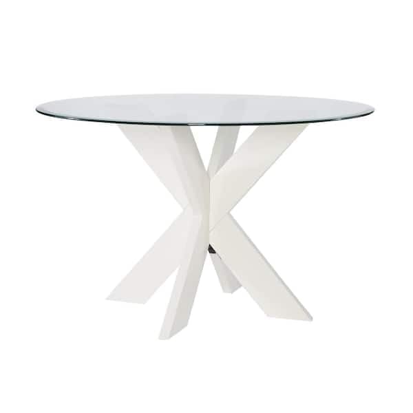 Custom Cut to Size Round Tempered Glass Table Top - 3/8" Thick - Beveled Polished Edge