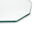 Custom Cut to Size Octagon Tempered Glass Table Top - 3/8" Thick - Flat Polished Edge