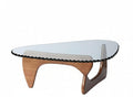 Custom Cut to Size Triangle Glass Table Top - 3/8" Thick - Gemstone Polished Edge