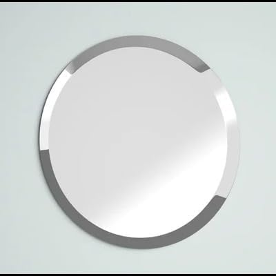 Custom Cut Mirror, Round Mirrors - 3/16-1/4" Thick - Bevel Polish Edge