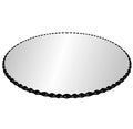 Custom Oval Glass Table Top – Made to Order – 1/2" Thick Clear Glass with Gemstone Polished Edge