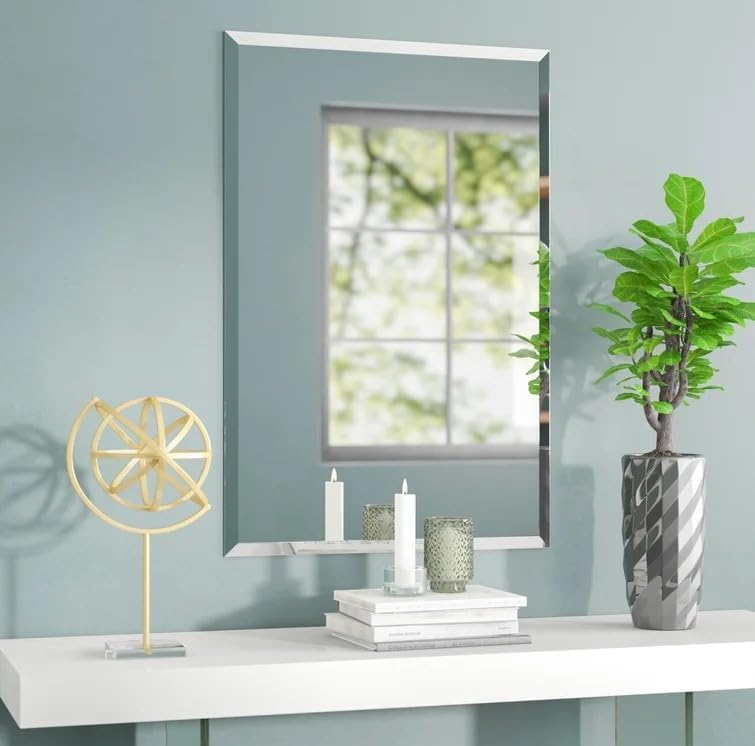Custom Cut Mirrors - 3/16-1/4" Thick - Beveled Edge, America Mirror