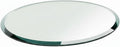 Custom Cut to Size Oval Glass Table Top - Tempered - 1/4" Thick - Beveled Polished Edge