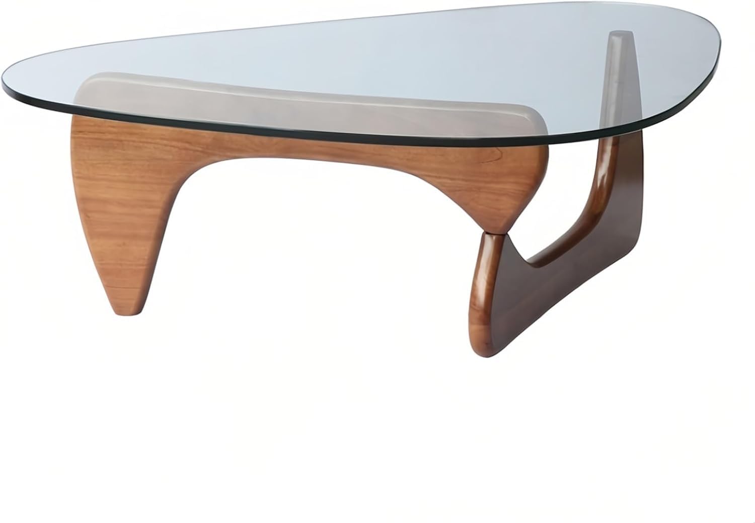 Custom Cut to Size Triangle Glass Table Top - Tempered - 3/8" Thick - Beveled Polished Edge