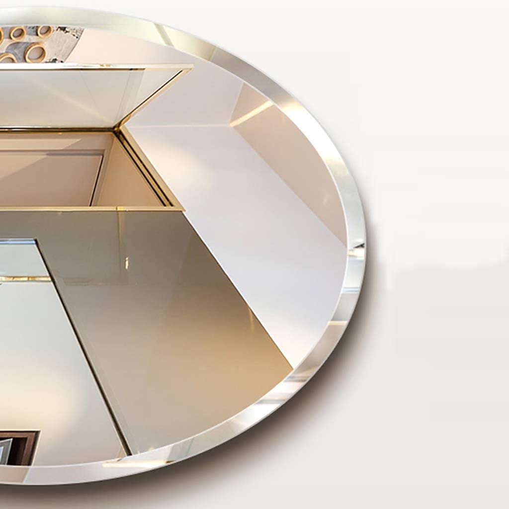 Custom Cut Mirror, Oval Mirrors - 3/16-1/4" Thick - Bevel Polish Edge
