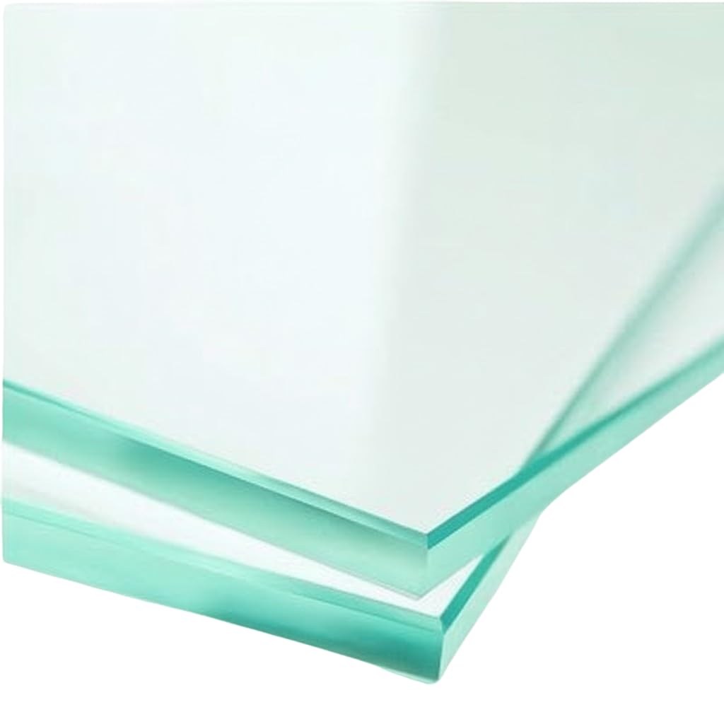 Custom Cut to Size Glass Table Top – 3/16" to 1/4" Thick – Flat Polished Edge