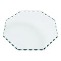 Custom Cut to Size Octagon Glass Table Top - 3/8" Thick - Gemstone Polished Edge