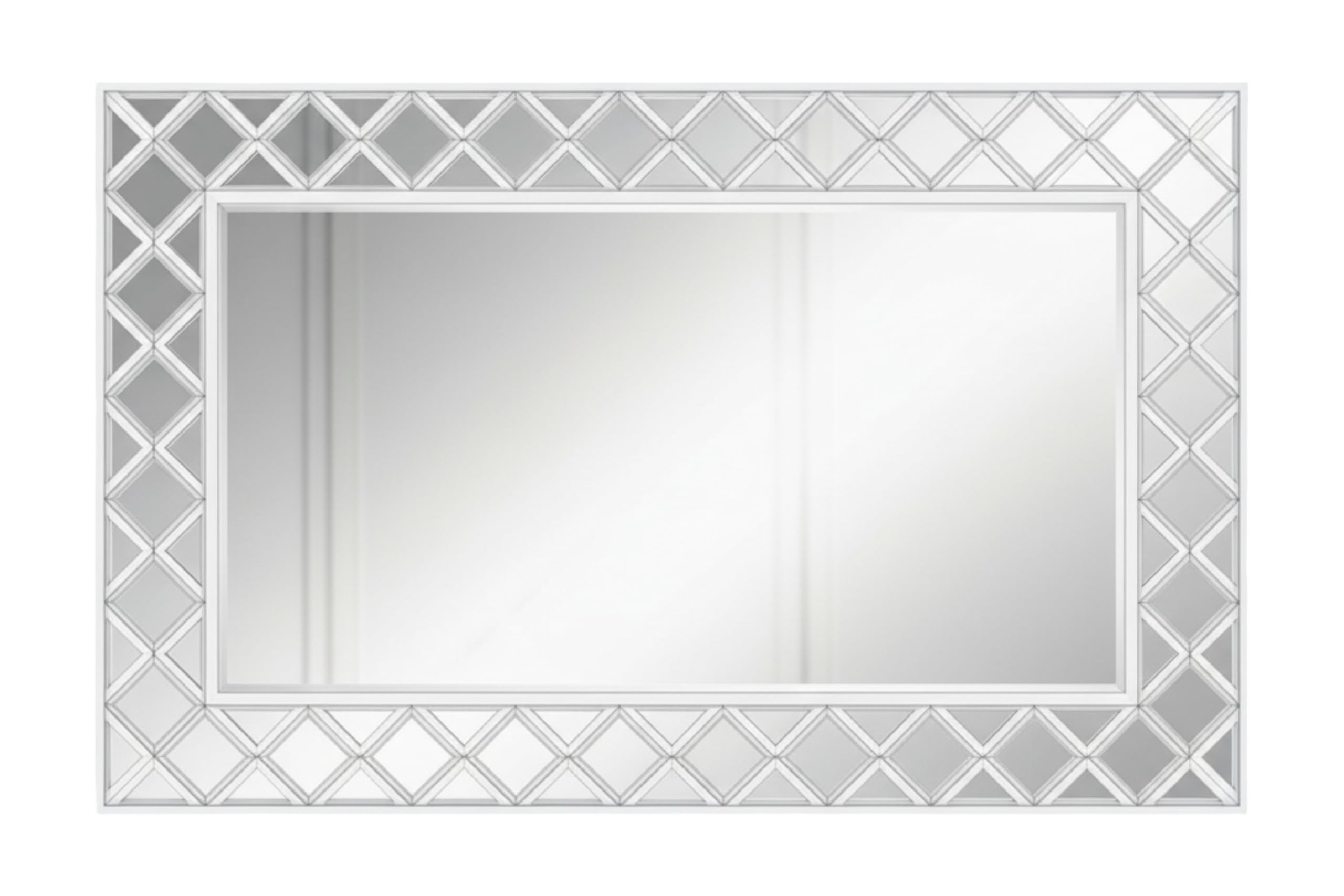 Custom Cut to Size - Colored Mirror - Beveled Polished Edge - Wall Mounted - Antique Mirror Style