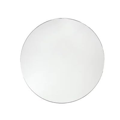 Custom Cut Mirror, Round Mirror - 3/16-1/4" Thick - Flat Polish Edge