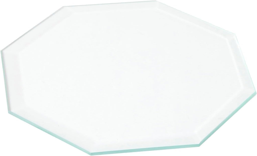 Custom Cut to Size Octagon Glass Table Top - 3/8" Thick - Beveled Polished Edge
