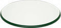 Custom Cut to Size Round Tempered Glass Table Top - 1/2" Thick - Ogee Polished Edge
