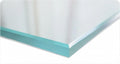 Custom Cut Glass Table Top – 1/2" Thick – Flat Polished Edge – Clear Glass Protector for Dining, Coffee & Accent Tables