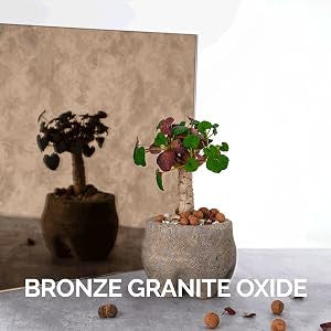 Bronze Granite Oxide mirror finish